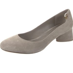 Tory Burch gray suede shoes,  ladies size 10